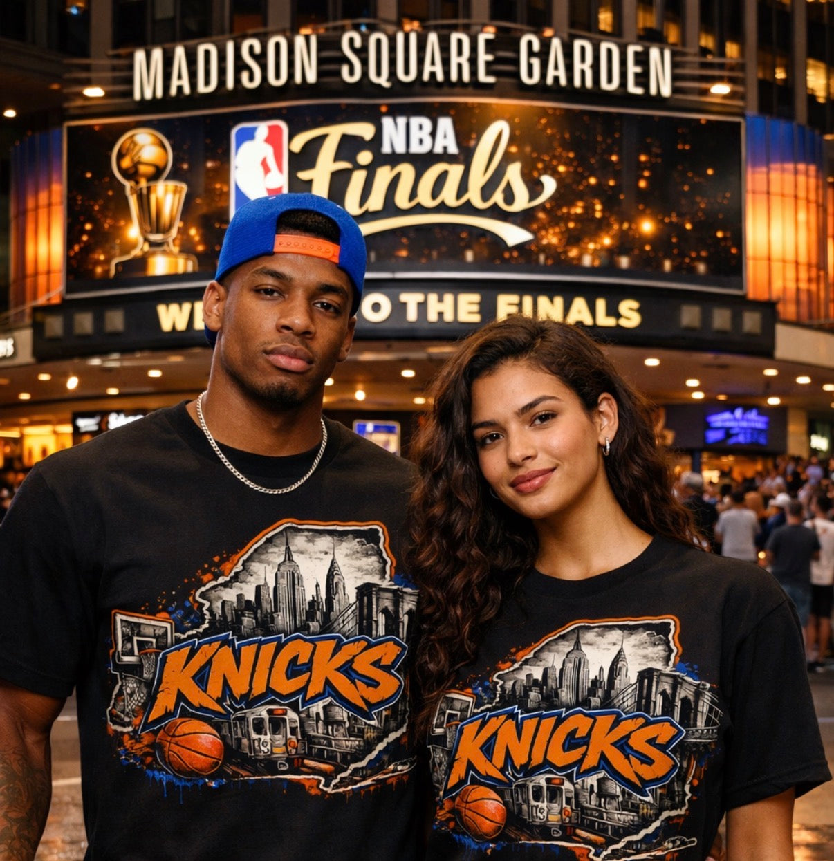 Knicks NBA Finals Empire State
